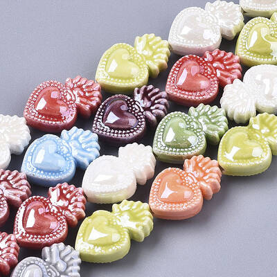 Handmade Porcelain Beads