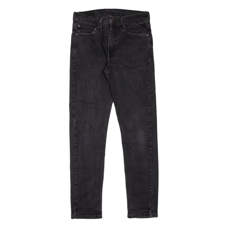 LEVI'S 512 Jeans Mens Black Slim Tapered W31 L32