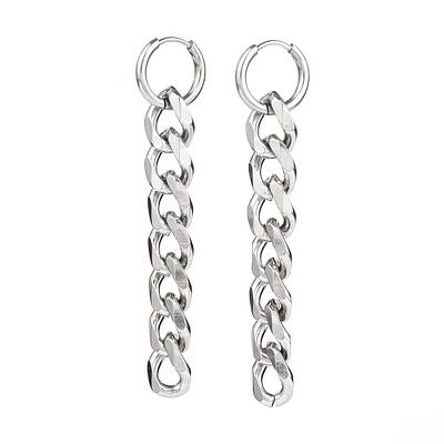 Non-Tarnish 304 Stainless Steel Huggie Hoop Earrings
