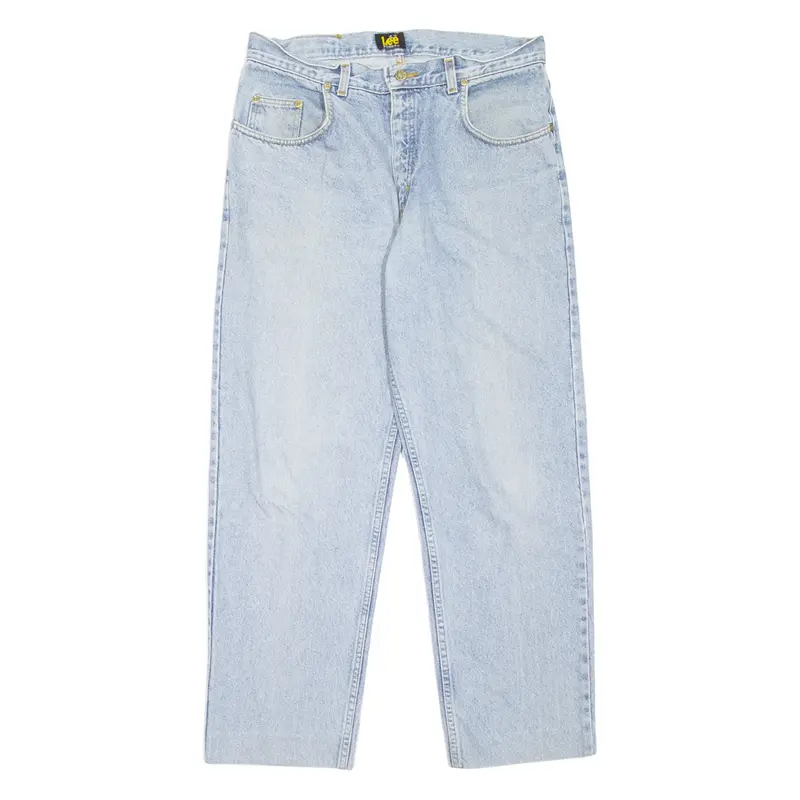 LEE Kansas Mens Jeans Blue Regular Straight W33 L28