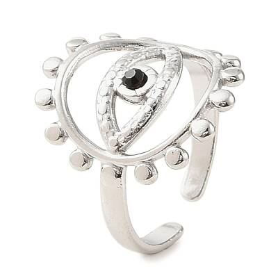 304 Stainless Steel Open Cuff Ring for Women