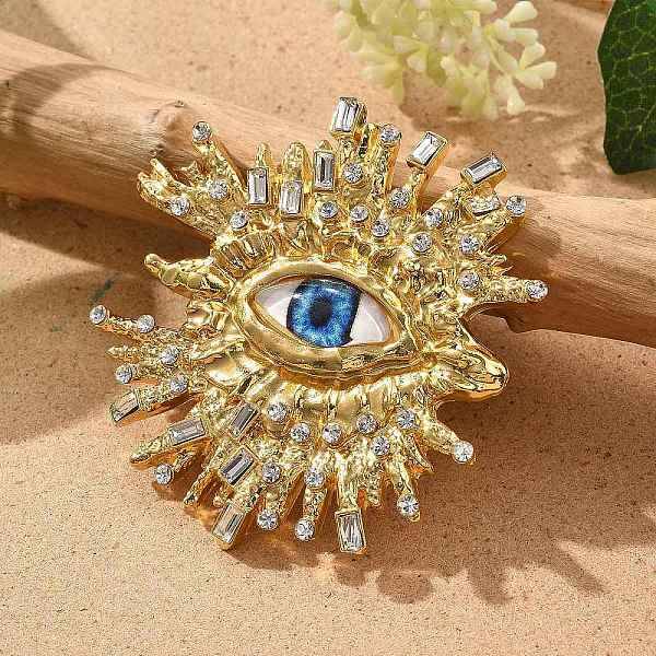 Alloy Rhinestone Open Cuff Rings