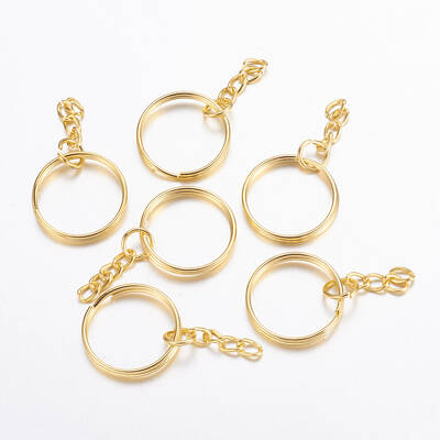Iron Split Key Rings