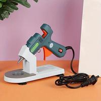 Hot Glue Gun Holder, Plastic Hot Melt Glue Gun Holder, Heavy Duty Glue Gun Base Stand Organizer, Electric Floral Crafts Tools...