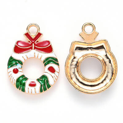 Alloy Enamel Pendants