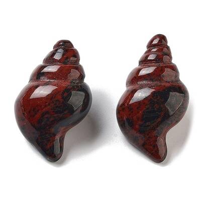 Natural Mahogany Obsidian Carved Figurines