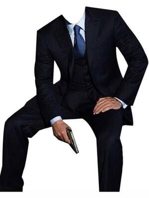 Daniel Craig Tuxedo - 1 button tuxedo