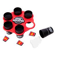 Shot Roulette by Buzzed - Drinking Game for Adults 21+ | Poker Face Party Challenge with a Twist