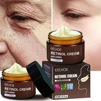 EELHOE Retinol Face Cream, Anti Aging, Hydrating, Firming, Revitalizing, with Hyaluronic Acid Vitamin E Hexapeptide, Moisturi...