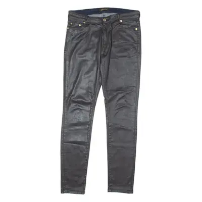 ROBERTO CAVALLI Mens Trousers Black Regular Skinny W32 L30