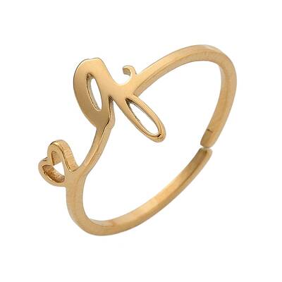 304 Stainless Steel Cuff Rings for Women