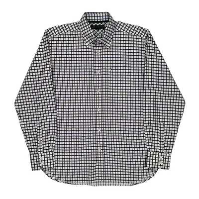 Tommy Hilfiger Checked Shirt - Medium Multicoloured Cotton