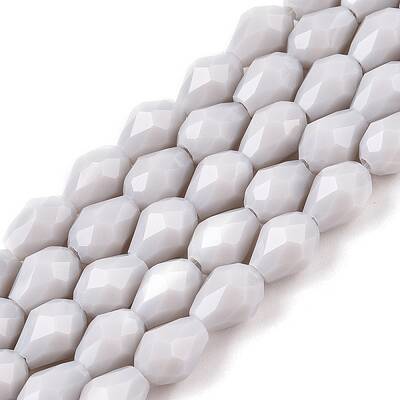 Opaque Solid Color Beads Strands