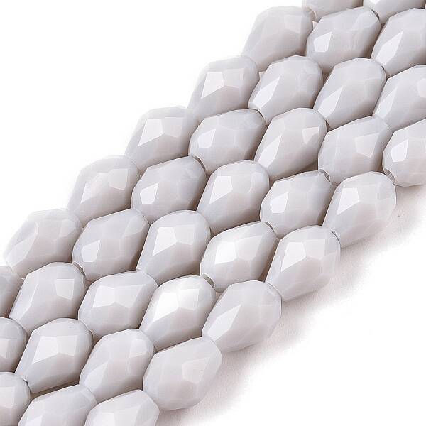 Opaque Solid Color Beads Strands