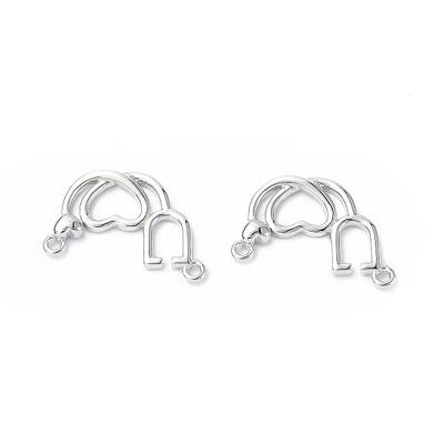Eco-Friendly Rack Plating Brass Pendants