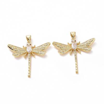 Brass Cubic Zirconia Pendants