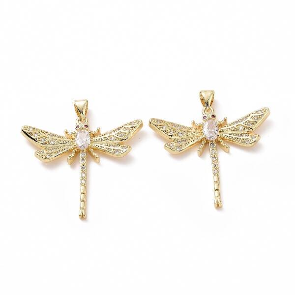 Brass Cubic Zirconia Pendants