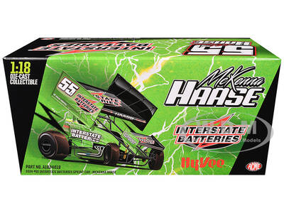 Winged Sprint Car 55 McKenna Haase \