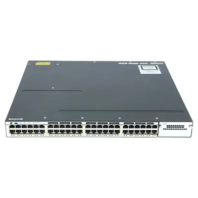 WS-C3750X-48PF-E Cisco C3750X-48P 48-Port + -Port Layer 2 Switch