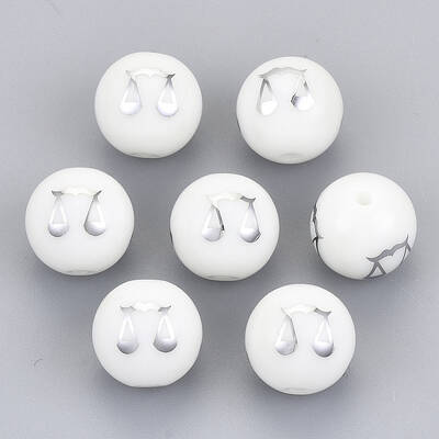 Electroplate Glass Beads