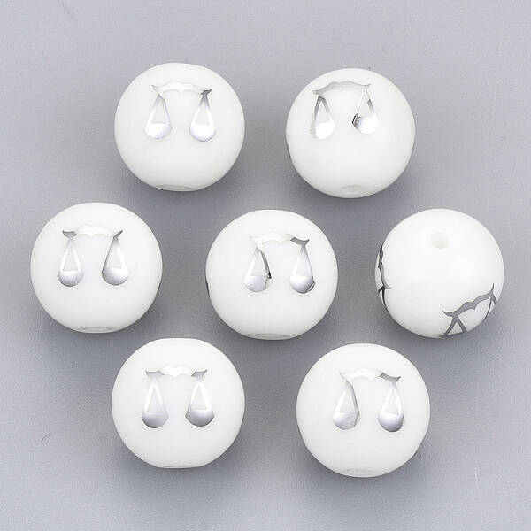 Electroplate Glass Beads