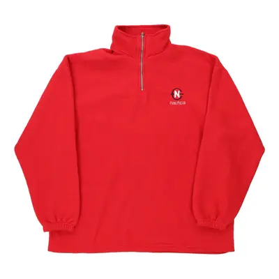 Bootleg Nautica Fleece - XL Red Polyester
