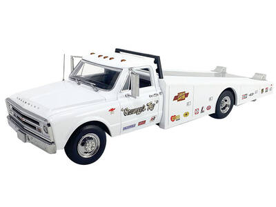 1967 Chevrolet C-30 Ramp Truck White Grumpys Toy Limited Edition to 320 pieces Worldwide 1/18 Diecast Model Car by ACME