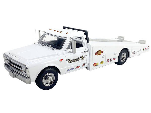 1967 Chevrolet C-30 Ramp Truck White Grumpys Toy Limited Edition to 320 pieces Worldwide 1/18 Diecast Model Car by ACME