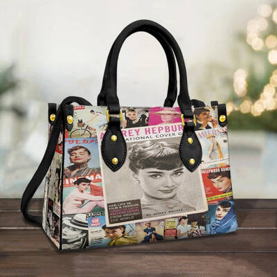 Audrey Hepburn Women Leather Hand Bag