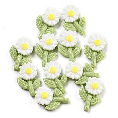Luminous Opaque Epoxy Resin Decoden Cabochons