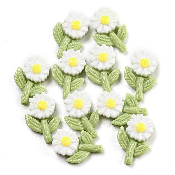 Luminous Opaque Epoxy Resin Decoden Cabochons