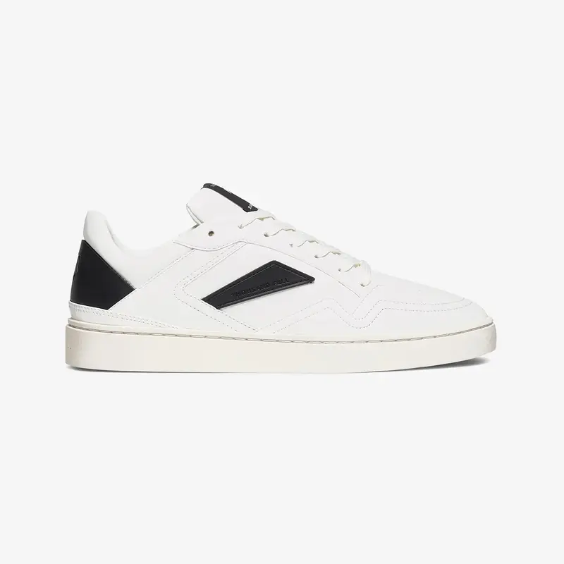 Men's Court | White-Black | Size: 8
