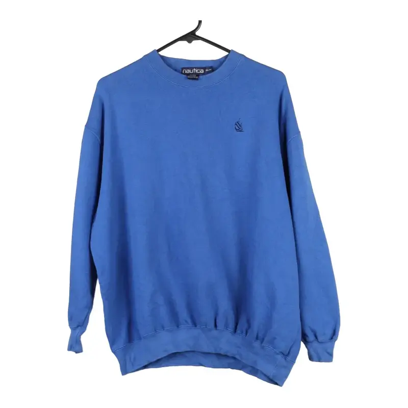 Age 14-16 Nautica Sweatshirt - XL Blue Cotton Blend