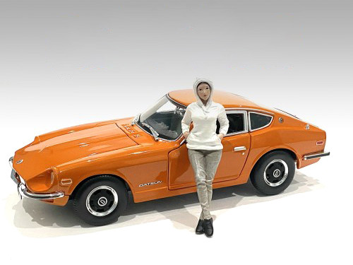 Car Meet 2 Figurine I for 1/18 Scale Models by American Diorama