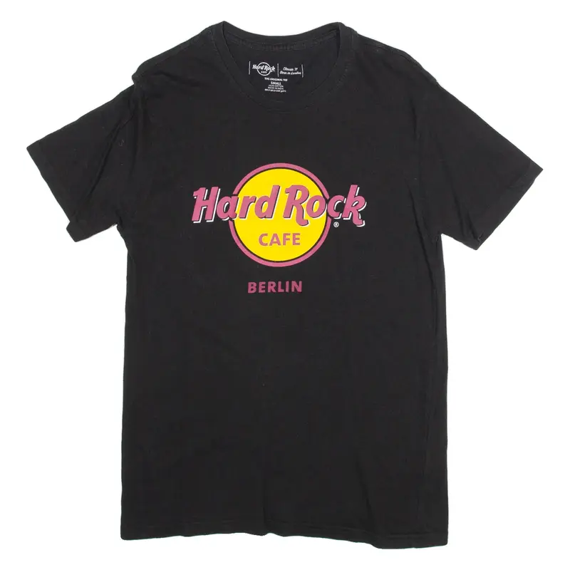 HARD ROCK CAFE Berlin Mens T-Shirt Black S