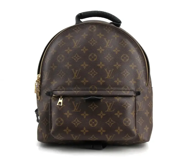 Pre-owned Louis Vuitton Coated Canvas Backpacks Palm Springs MM Monogram Backpack