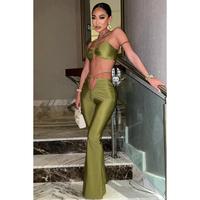 Be My Baby Pant Set - Olive