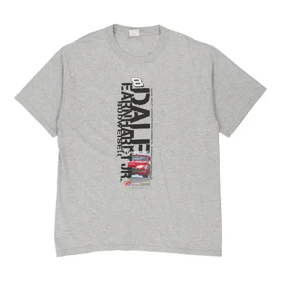 Dale Earnhardt Jr. Chase Authentics Nascar T-Shirt - XL Grey Cotton