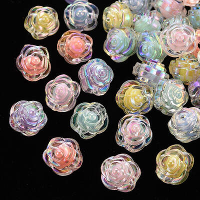 Transparent Acrylic Beads