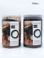 Solid Color Hair Tie, High Stretch Hair Tie, Hair Accessories for Women & Girls, Minimalist Headwear Suitable for Thick Hair