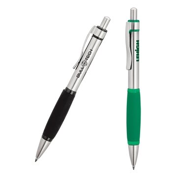 100 Promotional Dina Ballpoint Pen - Rubber Grip