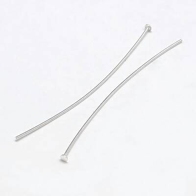 925 Sterling Silver Flat Head Pins