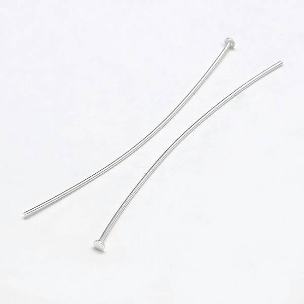 925 Sterling Silver Flat Head Pins