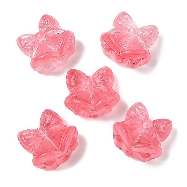 Transparent Spray Paint Glass Beads