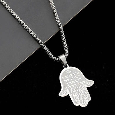 Hamsa Hand Pendant Necklaces