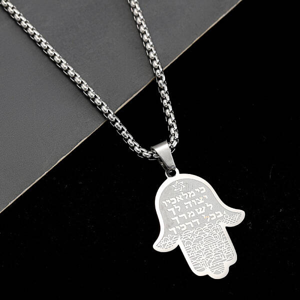 Hamsa Hand Pendant Necklaces