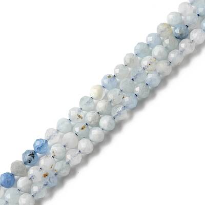 Natural Aquamarine Beads Strands