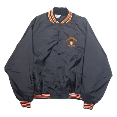 WESTARK Chucky Pirates Mens Varsity Jacket Black USA 4XL