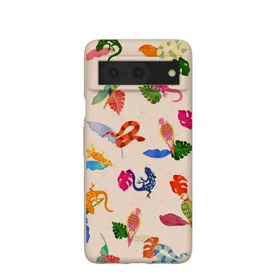 Seashell Into the Tropics Google Pixel 8 Case