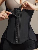 Women's Solid Color Sport Waist Trainer, Tummy Control Shaper Waist Trainer for Women, Lady Abdominal Belt, Sports Shapewear,...